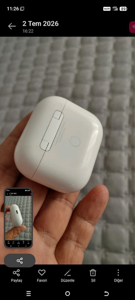 orjinal Apple airpods 3 nesil serisi sorunsuz tertemiz - 4