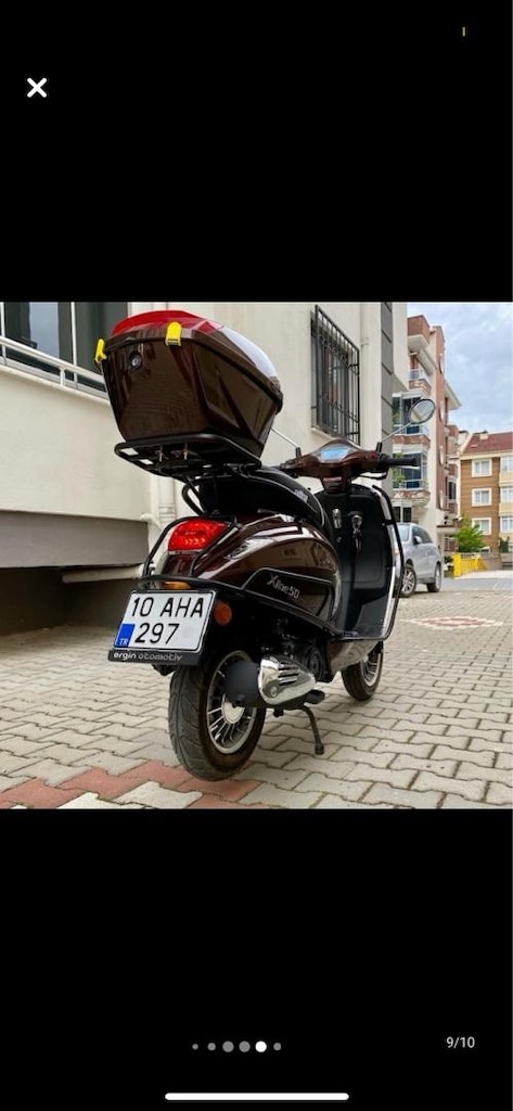 Temiz B sınıfı ehliyet kullanır 50 cc motor - 6