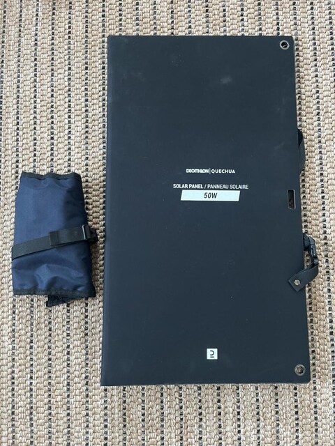 Kamp Güneş Paneli - 50 Watt Decathlon