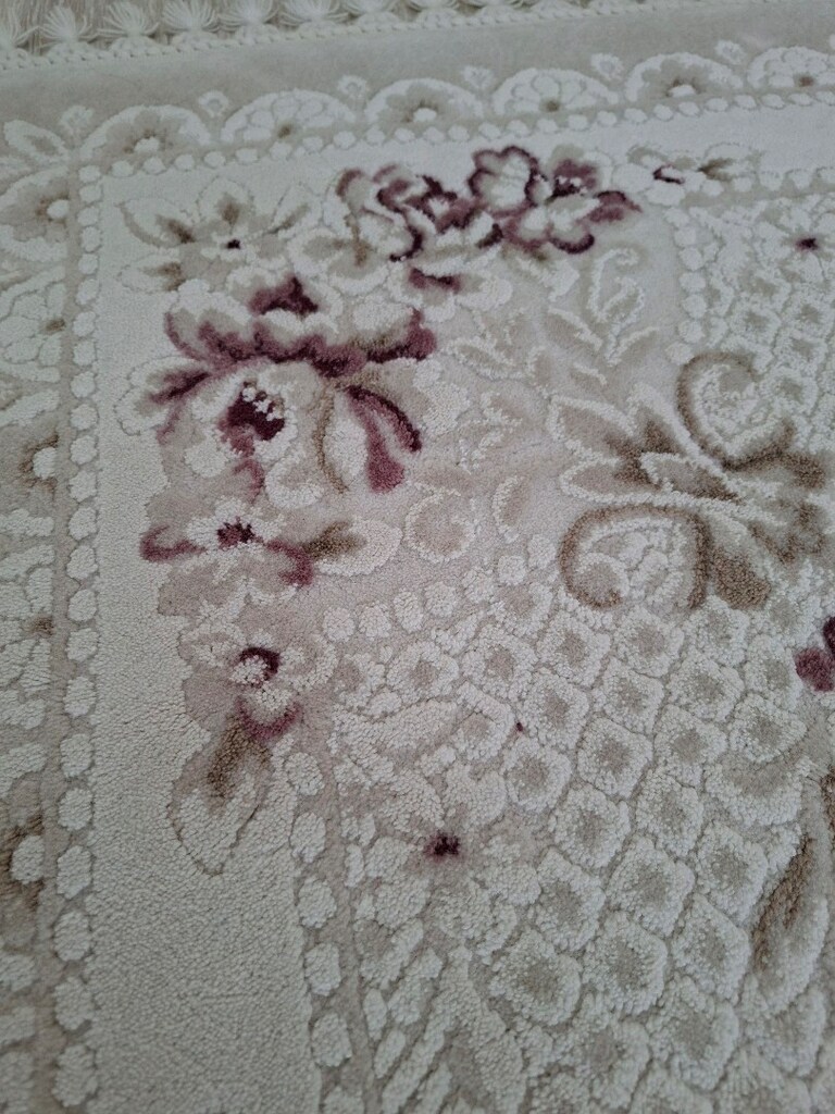 lekesiz yıkanmıs deformesız 6m2 yün halı - 5