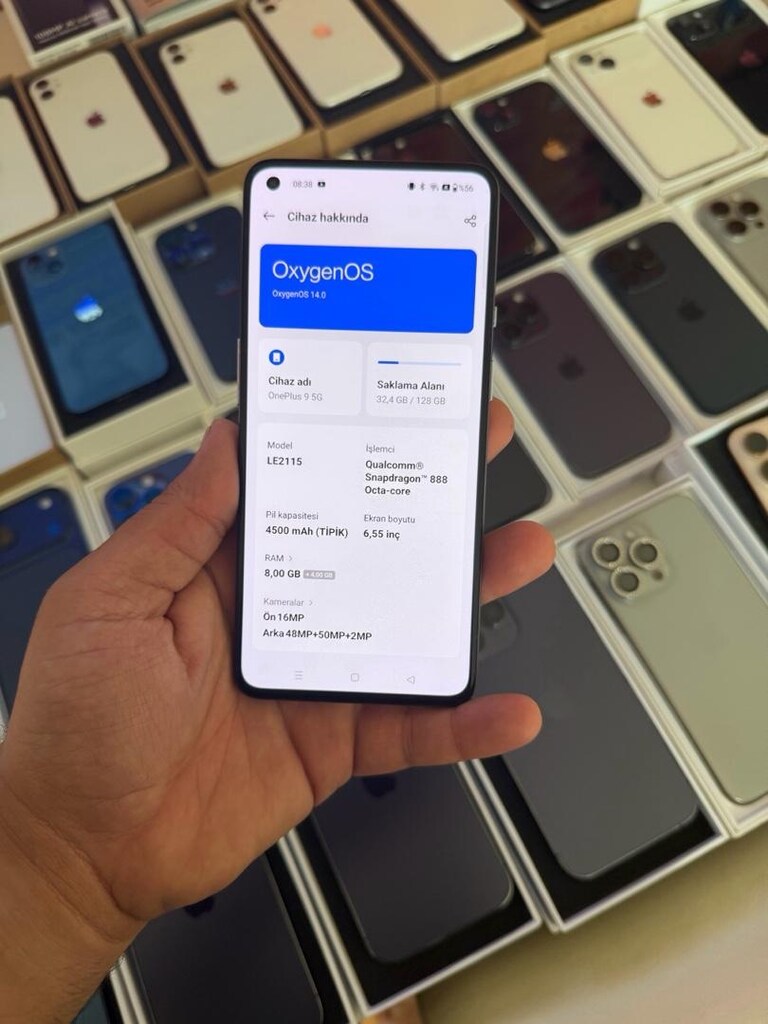 ONE PLUS 9 5G 8/128 SORUNSUZ KAYITLI - 6