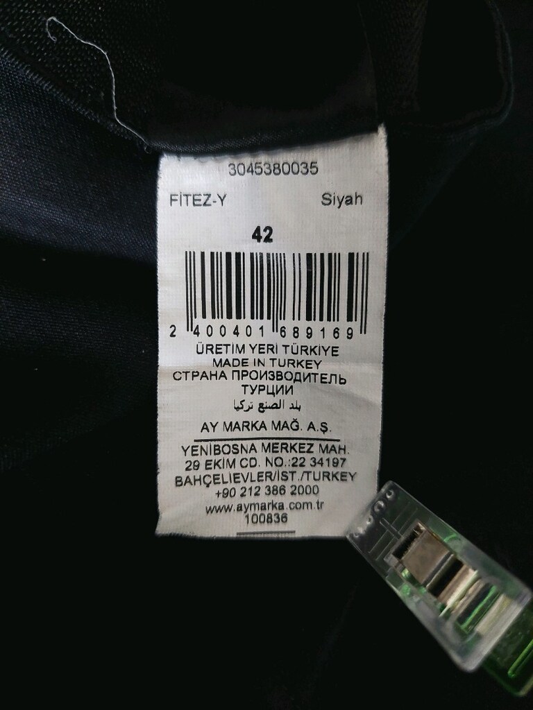 FABRİKA kadın fermuar paçalı pantolon - 10