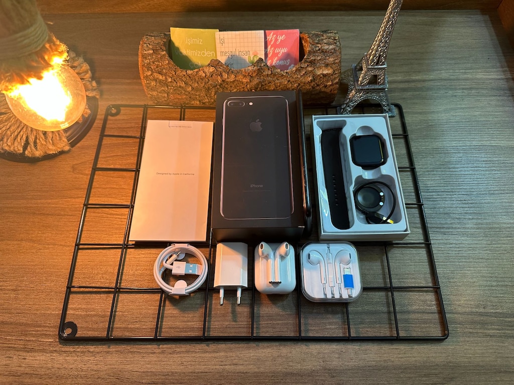 FULL AKSESUARLI İPHONE 7 PLUS MAT BLACK - 7