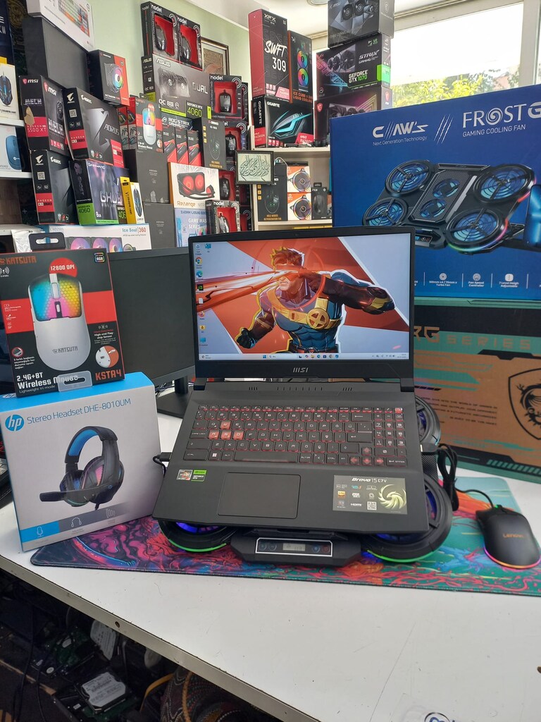 HATASIZ!!! MSİ BRAVO RYZEN 7 7535HS 16 GB RAM DDR5 RTX 4060 - 4