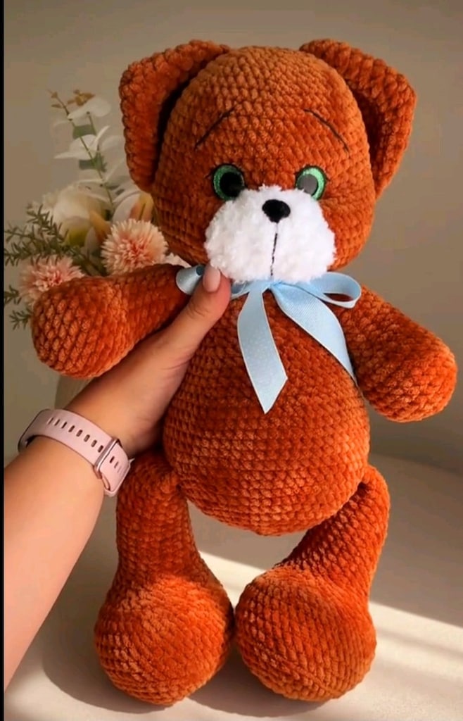 Örme bebek oyuncaklar peluş bebekler - 5