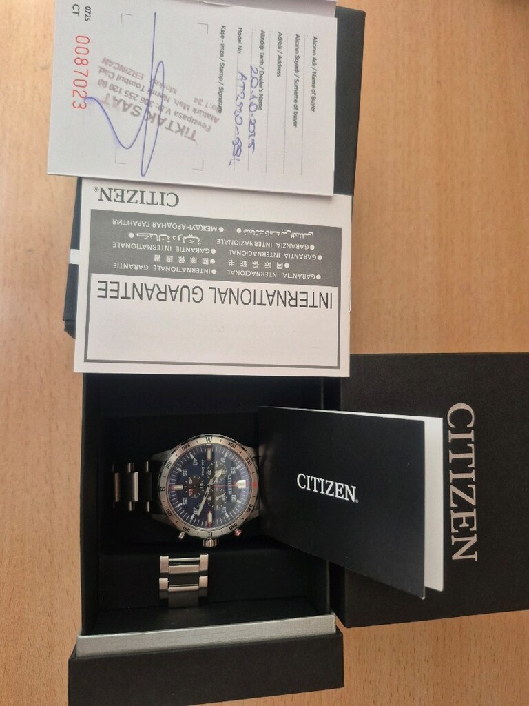 Citizen Eco-Drive AT2520-89L Erkek Kol Saati - 3