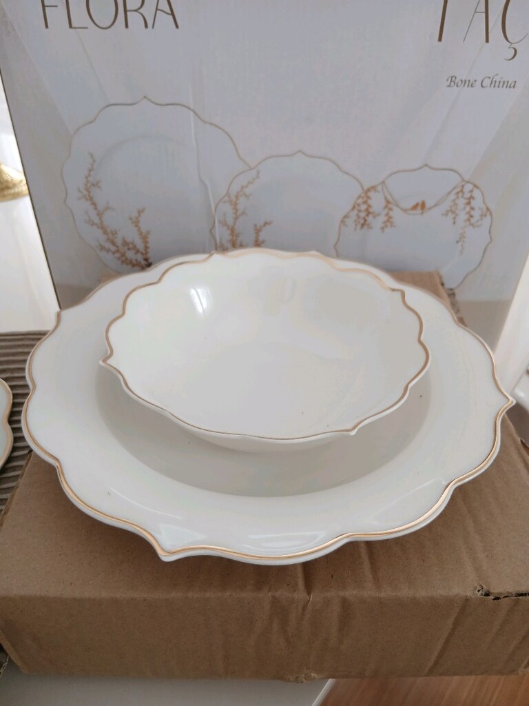 24 Parça FLORA Yemek Takımı - 5