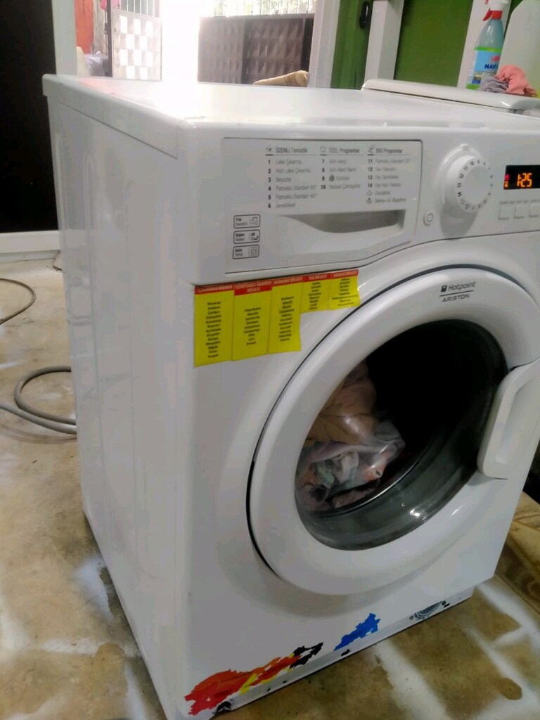 ustasından satılıktır Ariston 9 kg çamaşır makinesi satılıktır - 5