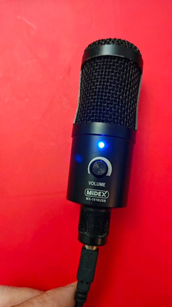 Midex MX-1010USB Profesyonel Condenser Stüdyo Mikrofonu - 6