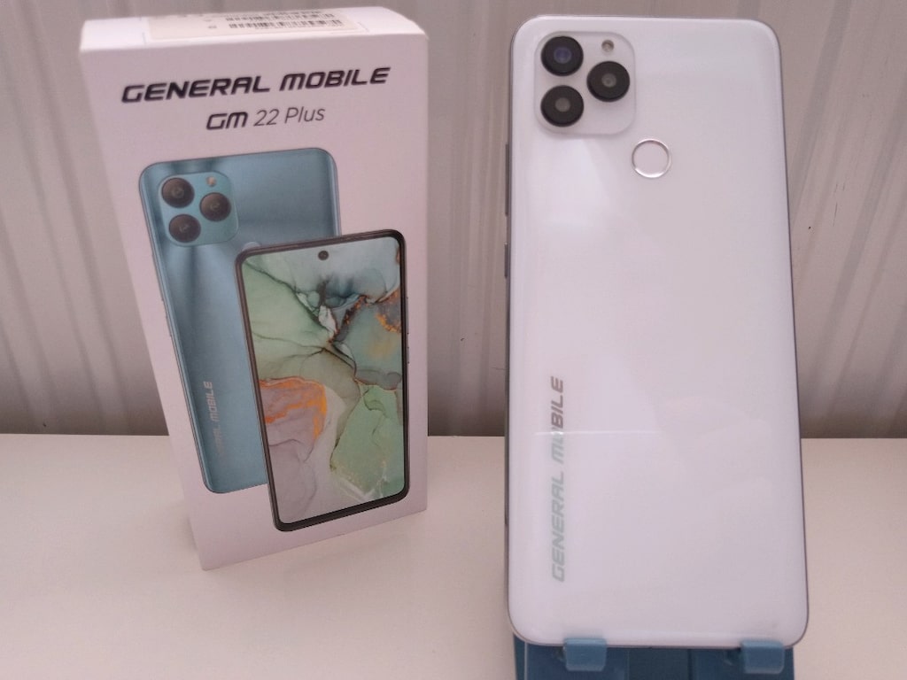GENERAL MOBİLE GM 22 PLUS BEYAZ RENK 4 GB RAM 128 GB HAFIZA - 8