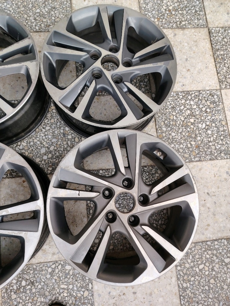 Orjinal Hyundai Elantra çelik jant 16inc 5x114.3 sorunsuz temiz jant - 6