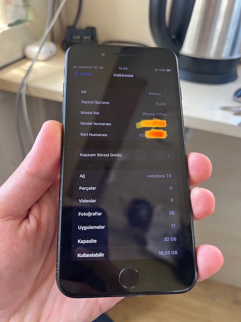 iPhone 7 Plus TÜRKİYE CIHAZI HATASIZ SORUNSUZ FULL AKTİF CIHAZ - 3