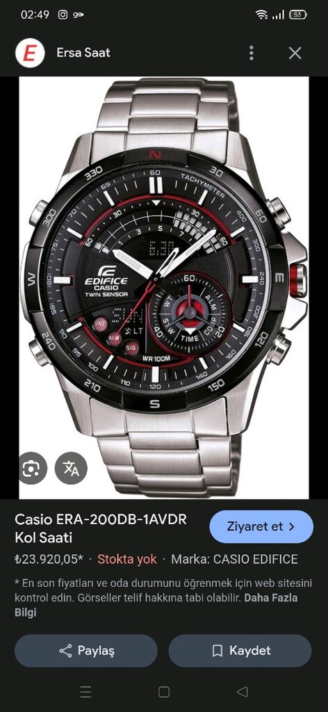 Casio edifice - 7