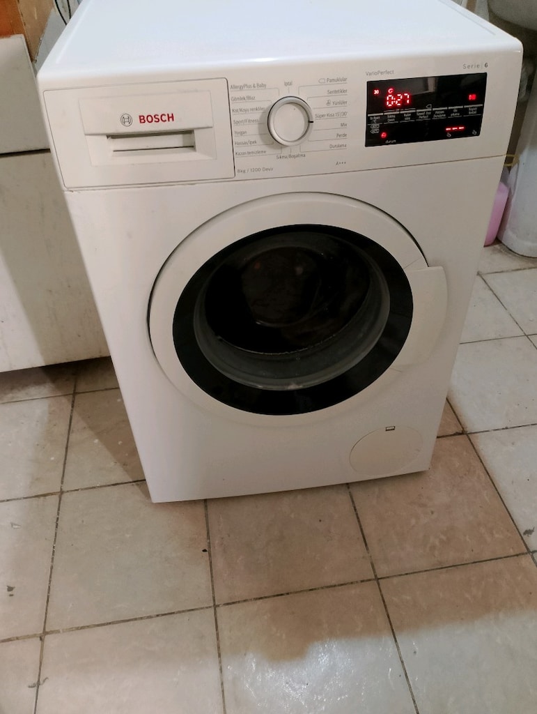 8 kilo Bosch çamaşır makinesi nakliye kurulum dağil sorunsuz - 5