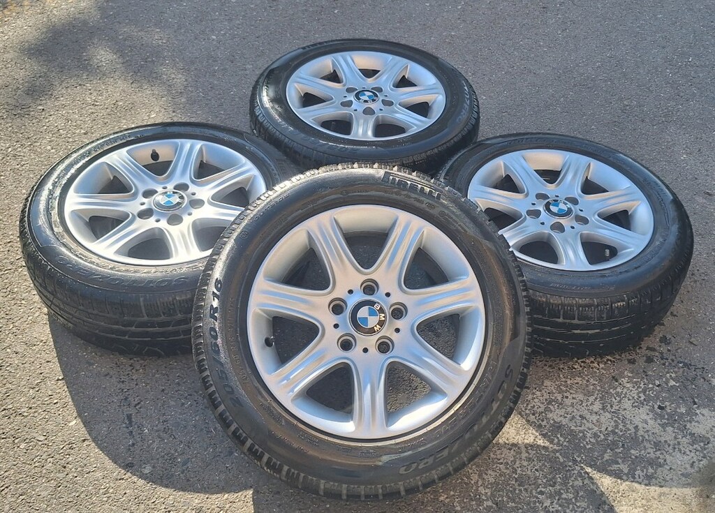 205 60 16 ORJINAL BMW JANT LASTİK TAKIMI BMW TRANSPORTER TRAFİK İNSİNG - 2