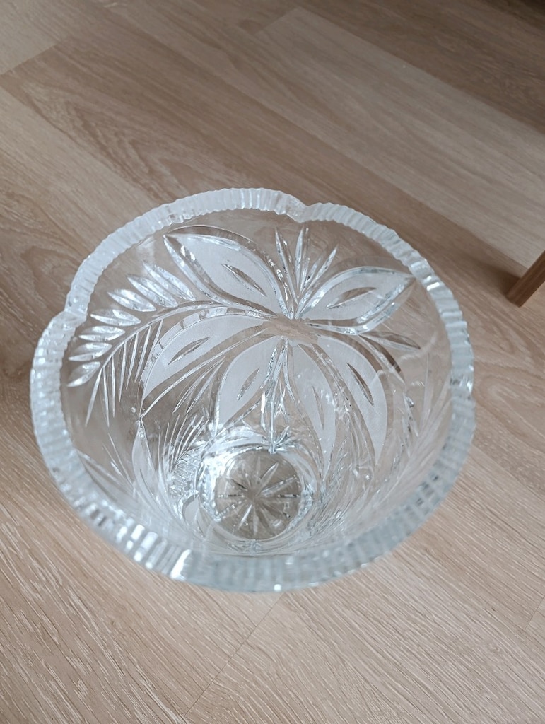 kristal kesme vazo sekerliyi ile birlite - 3
