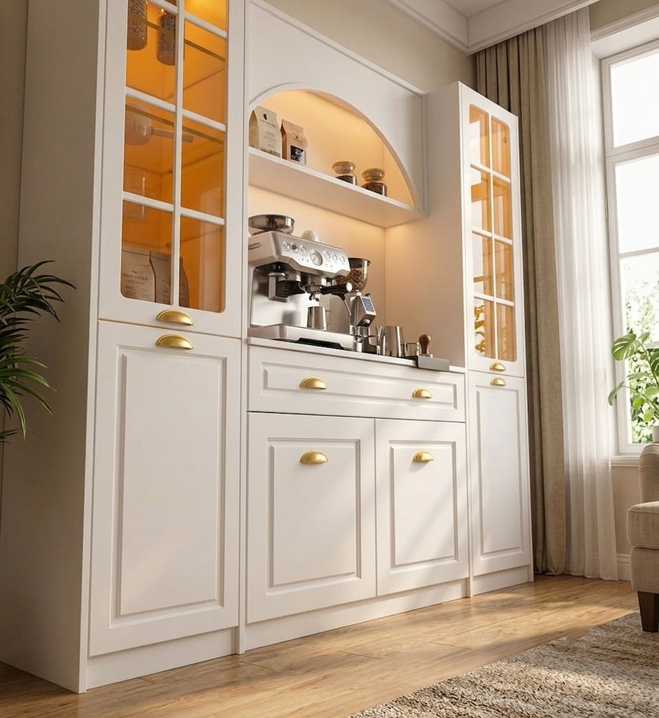 Sıfır , %100 MDF , LED aydınlatmalı Kahve Köşesi - Aytaşı - 3