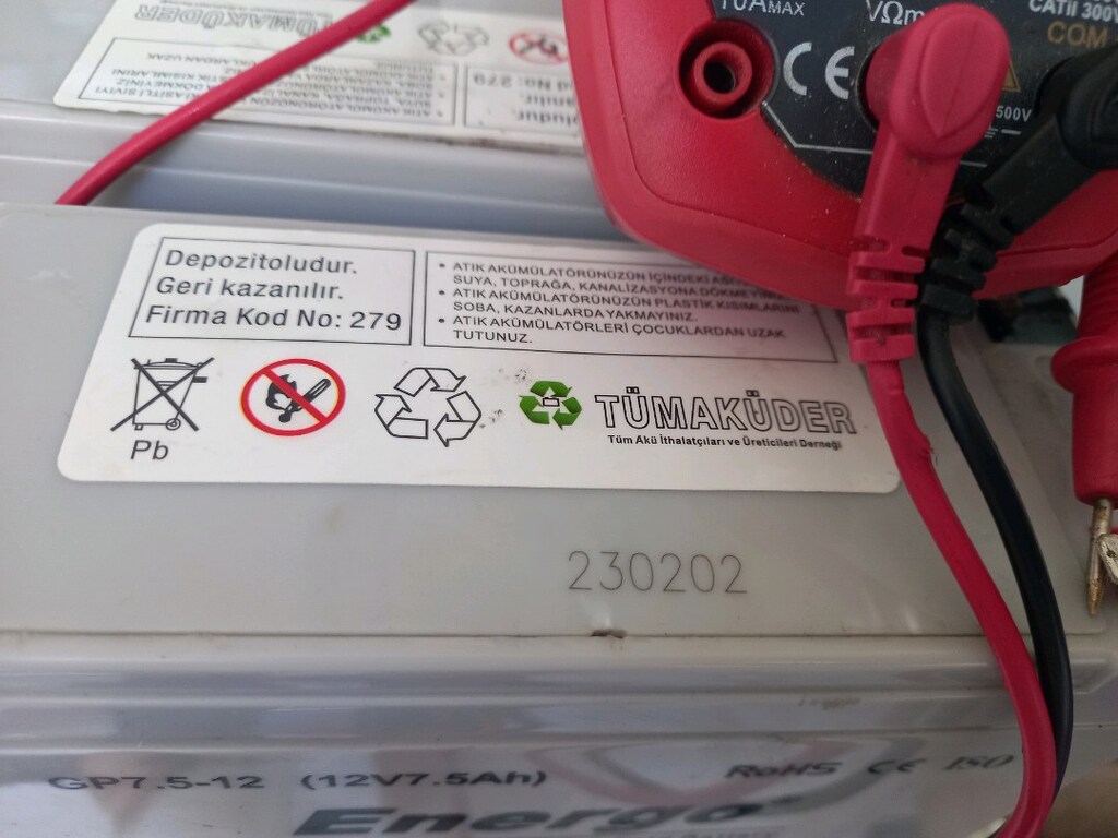 ENERGO 7.5 AMPER UPS VE ÇOCUK ARABASI AKÜSÜ - 3