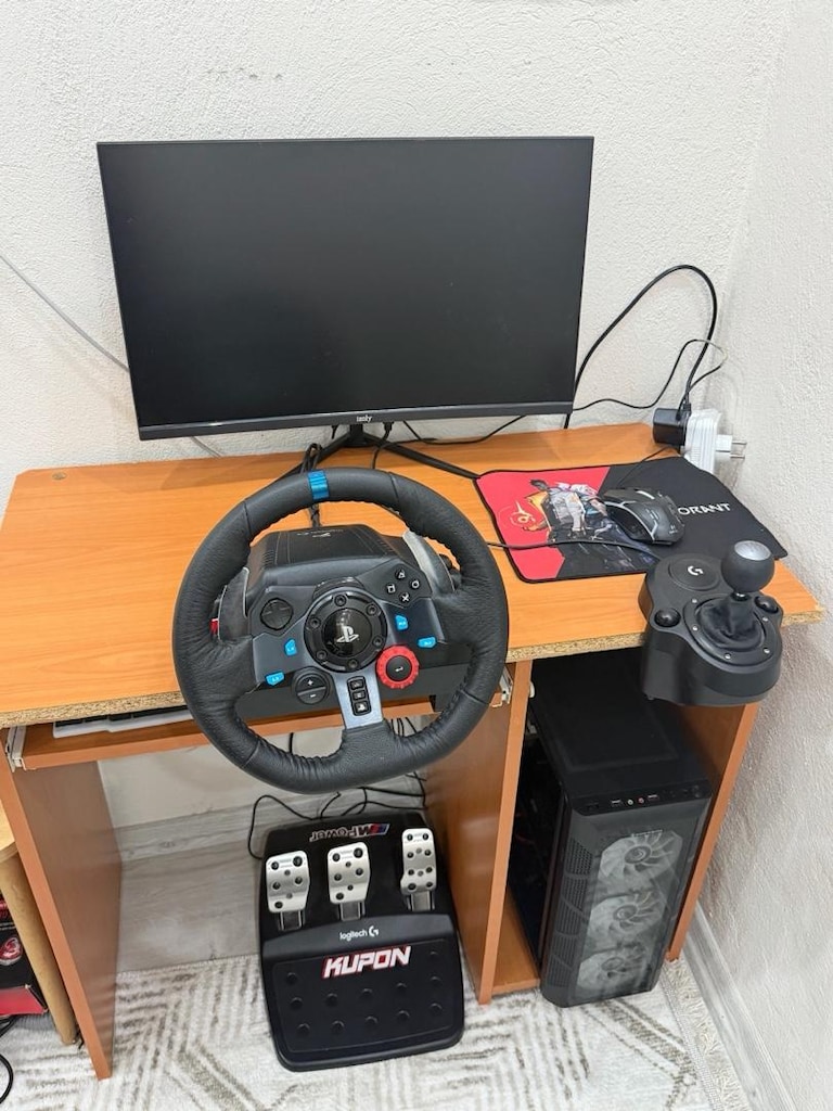 LOGİTECH G29 PC VE MONİTÖR HAZIR - 8
