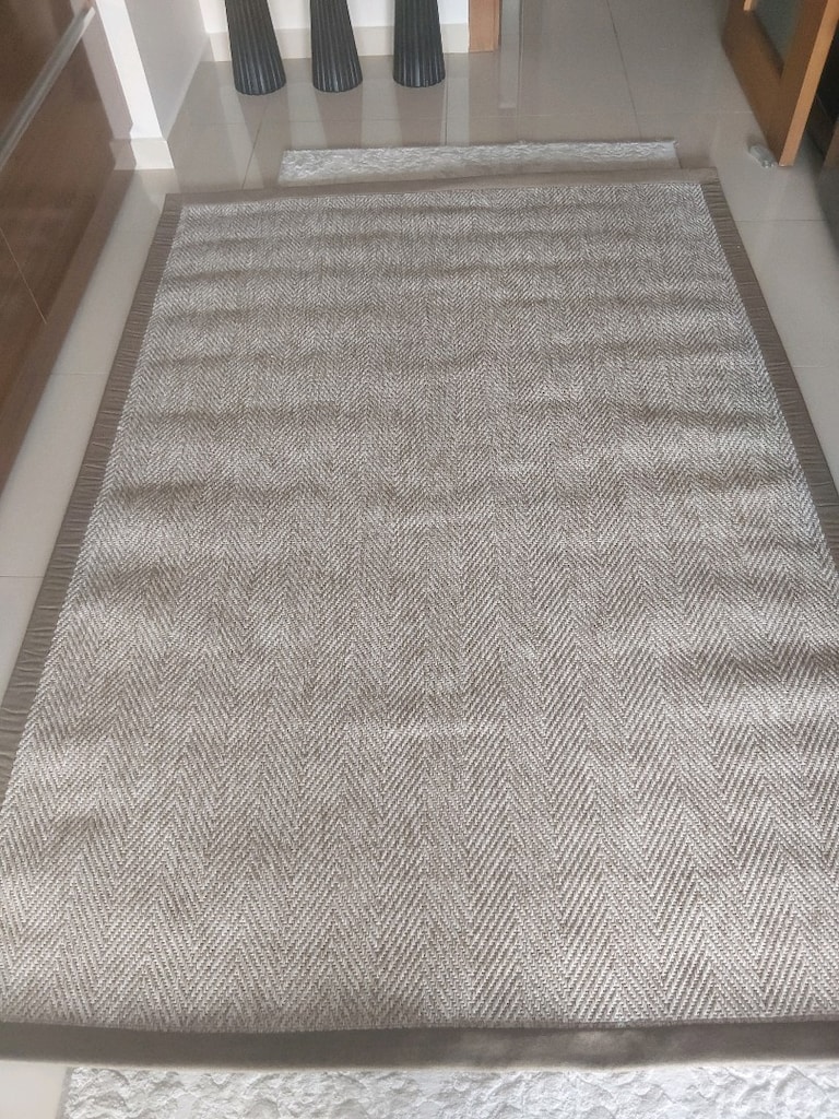 Orjinal bordürlü sisal halı - 2