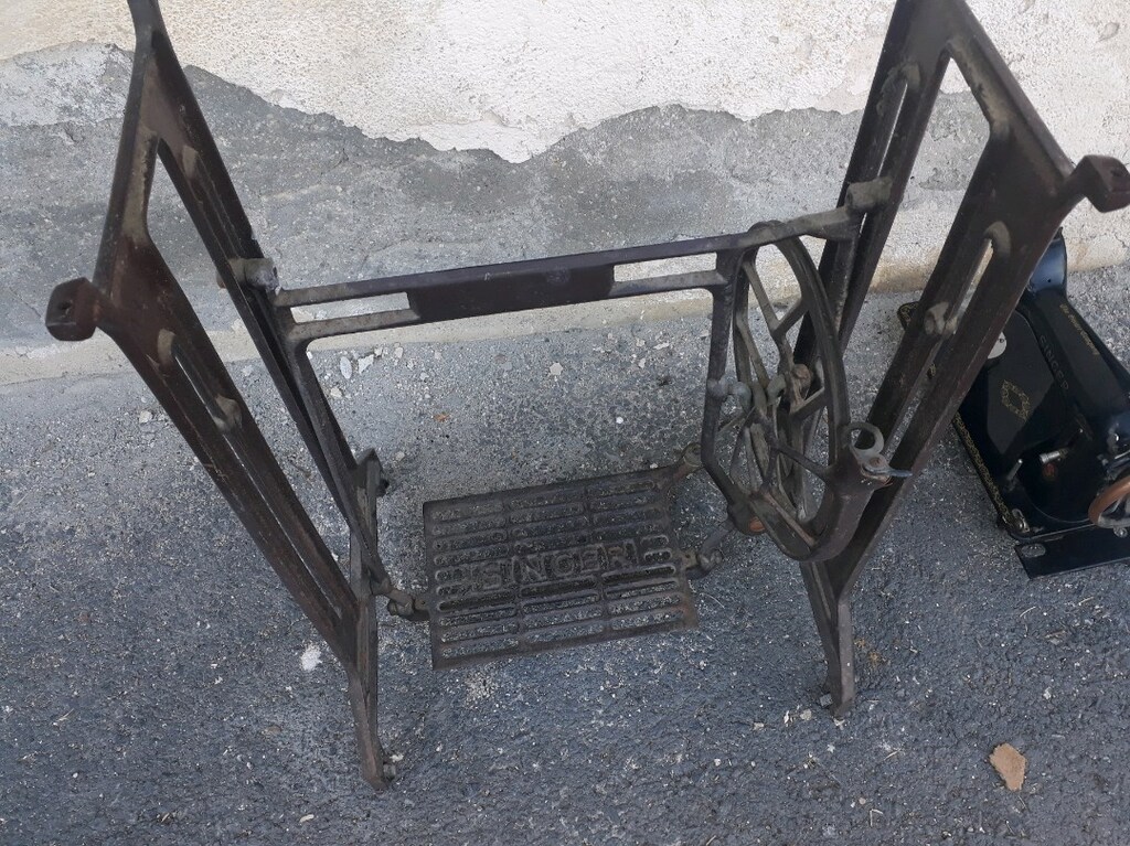 dikiş makinesi eski antika - 5