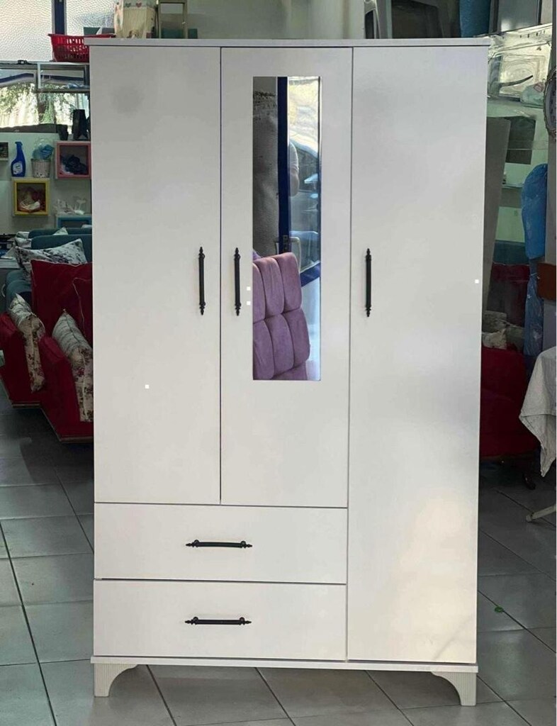 KAMPANYA Sıfır 3 kapaklı elbise dolabı - 4