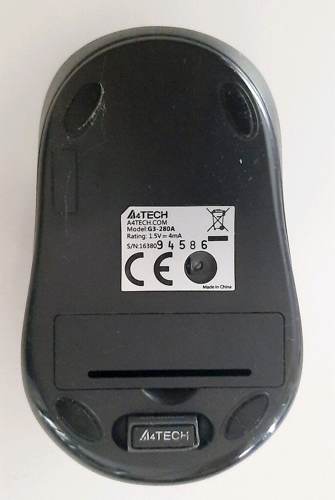 A4 TechA4 Tech G3-280 Optik Kablosuz Mouse - 5