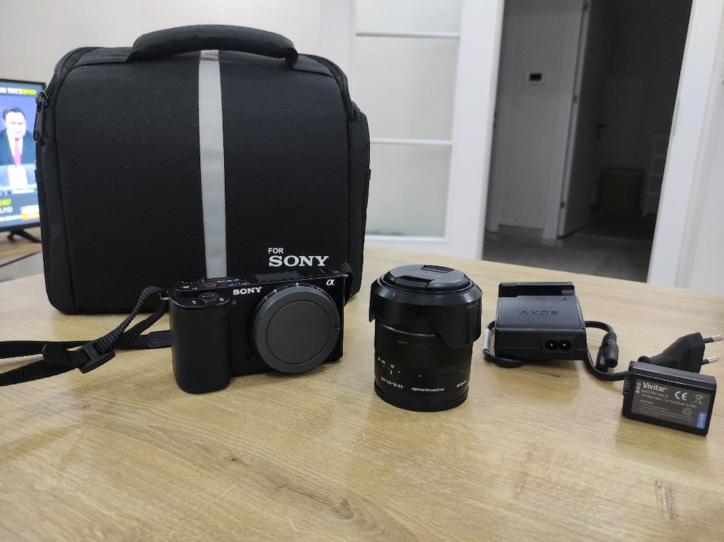 Fotoğraf Makinesi Sony Zv E10 Set Halinde - 7