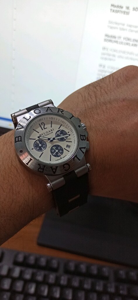 Bvlgari fonksiyonlu kol saati - 8