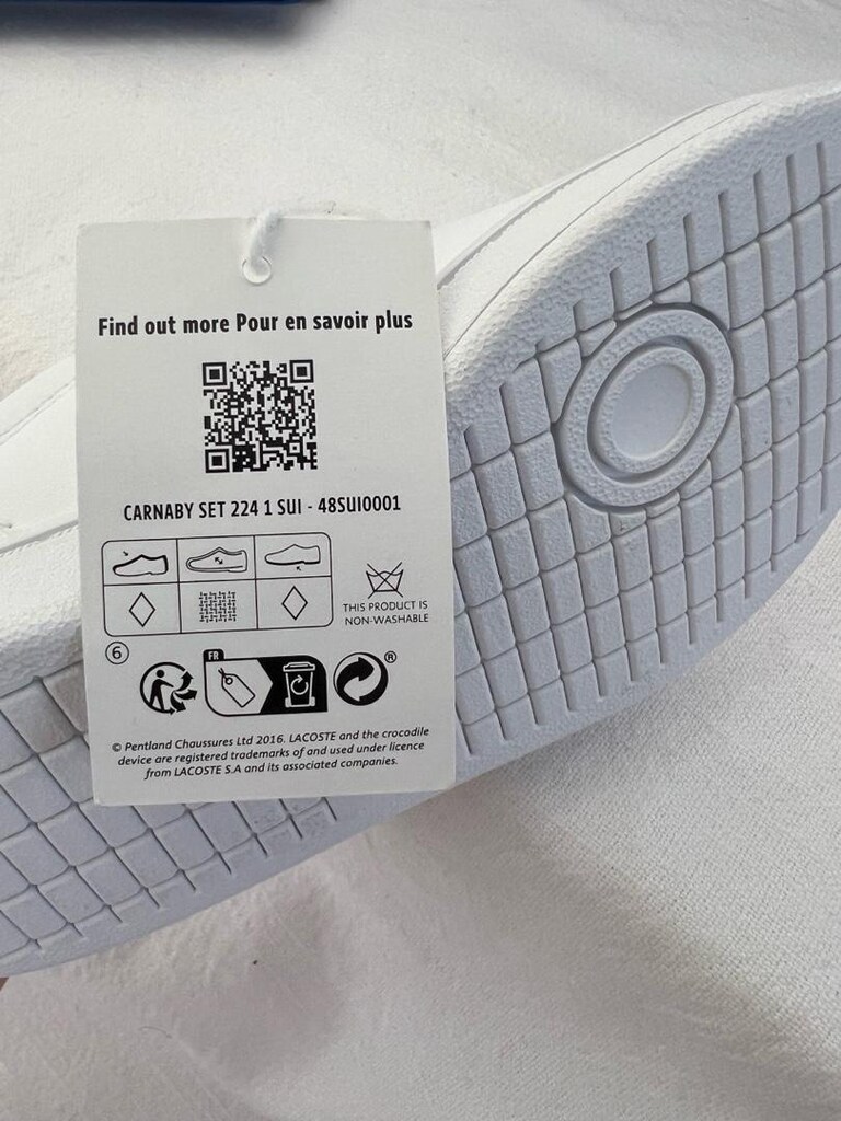 Lacoste Carnaby Set Çocuk Beyaz Spor Ayakkabı - 2