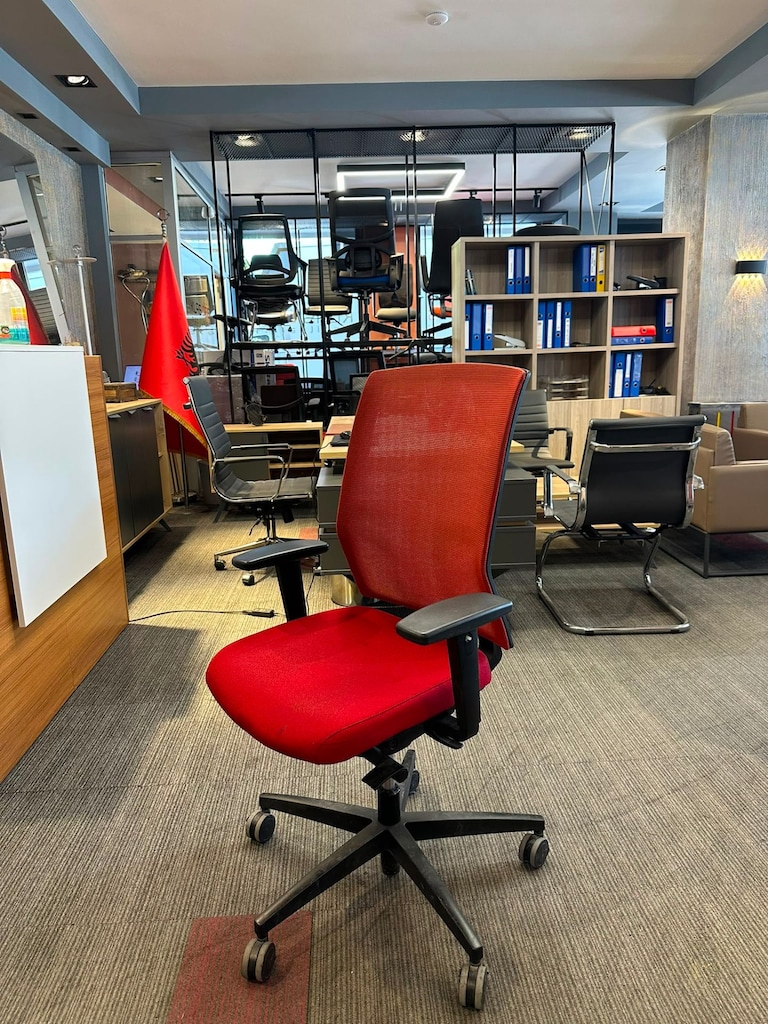 KLAS OFİS ÜSKÜDAR NURUS ME TOO KIRMIZI ÇALIŞMA KOLTUĞU - 3
