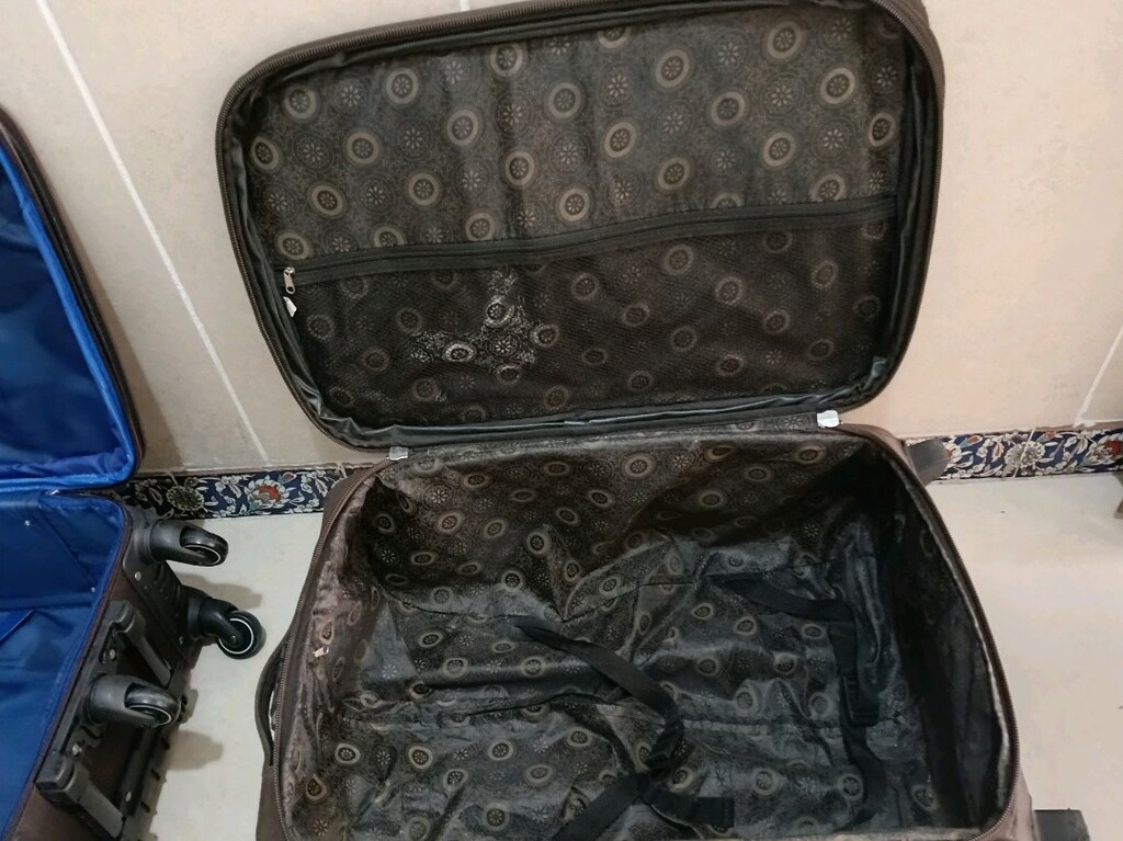 2 Adet tekerlekli orta boy valiz - 7