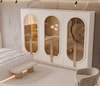 Sıfır, %100 MDF , 6 Kapılı Gardırop - Aytaşı - 2