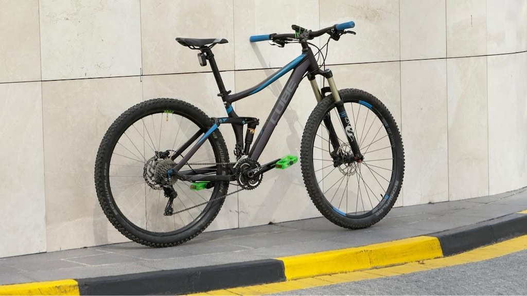 29 Cube stereo full süspansiyon all mountain enduro fox xt dt swiss - 3