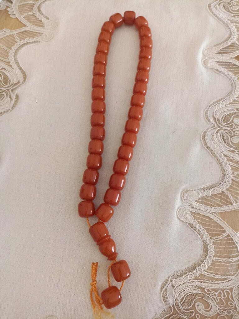 eski sıkma kehribarı 16 milim - 2