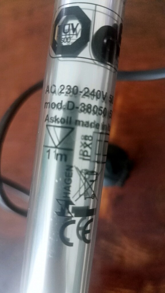 Fluval M50 premium Çelik Akvaryum Isıtıcı (50 watt) - 3