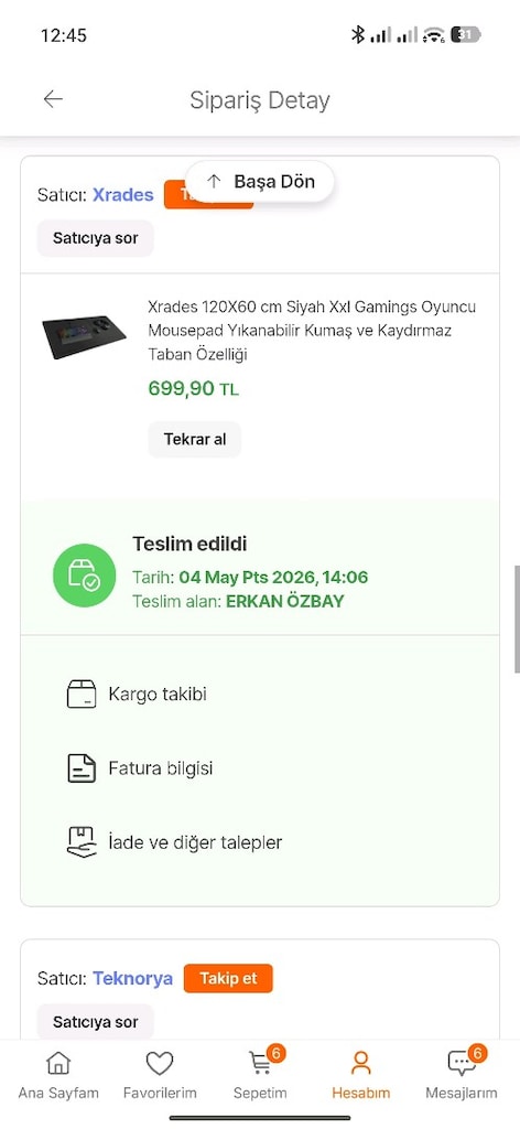 rtx 5070 r7 7800XD hazır sistem 3 aylık - 9
