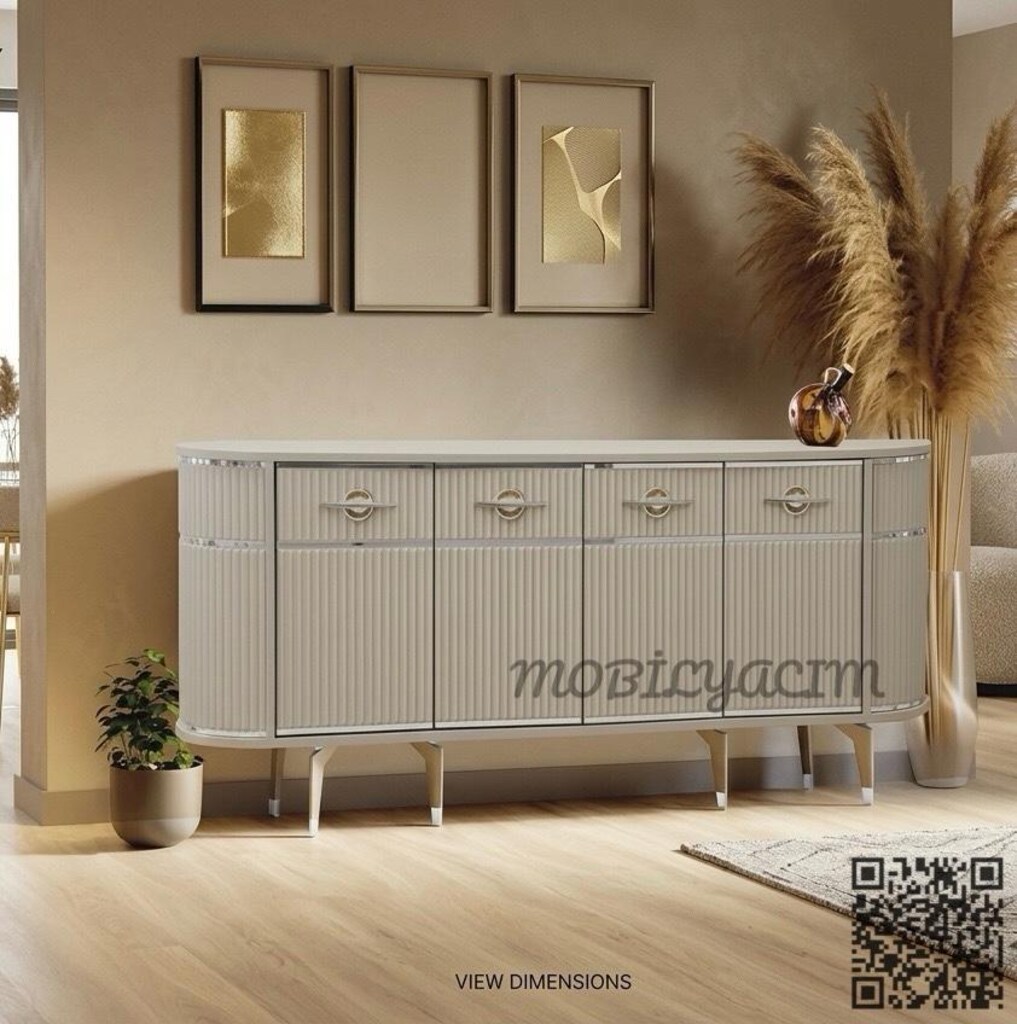 ATÖLYEDEN ŞIK KAVİSLİ OVAL KONSOL UYGUN FİYAT-SIFIR-RENK SEÇENEĞİ İLE - 9