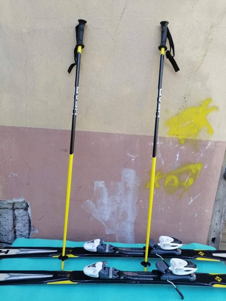 180cm lik salomon marka kayak takımı bay bayan botu dahil. - 2