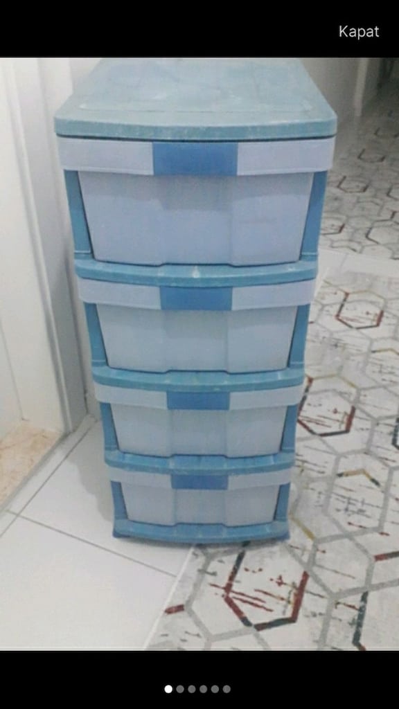 4 çekmeceli plastik dolap - 2