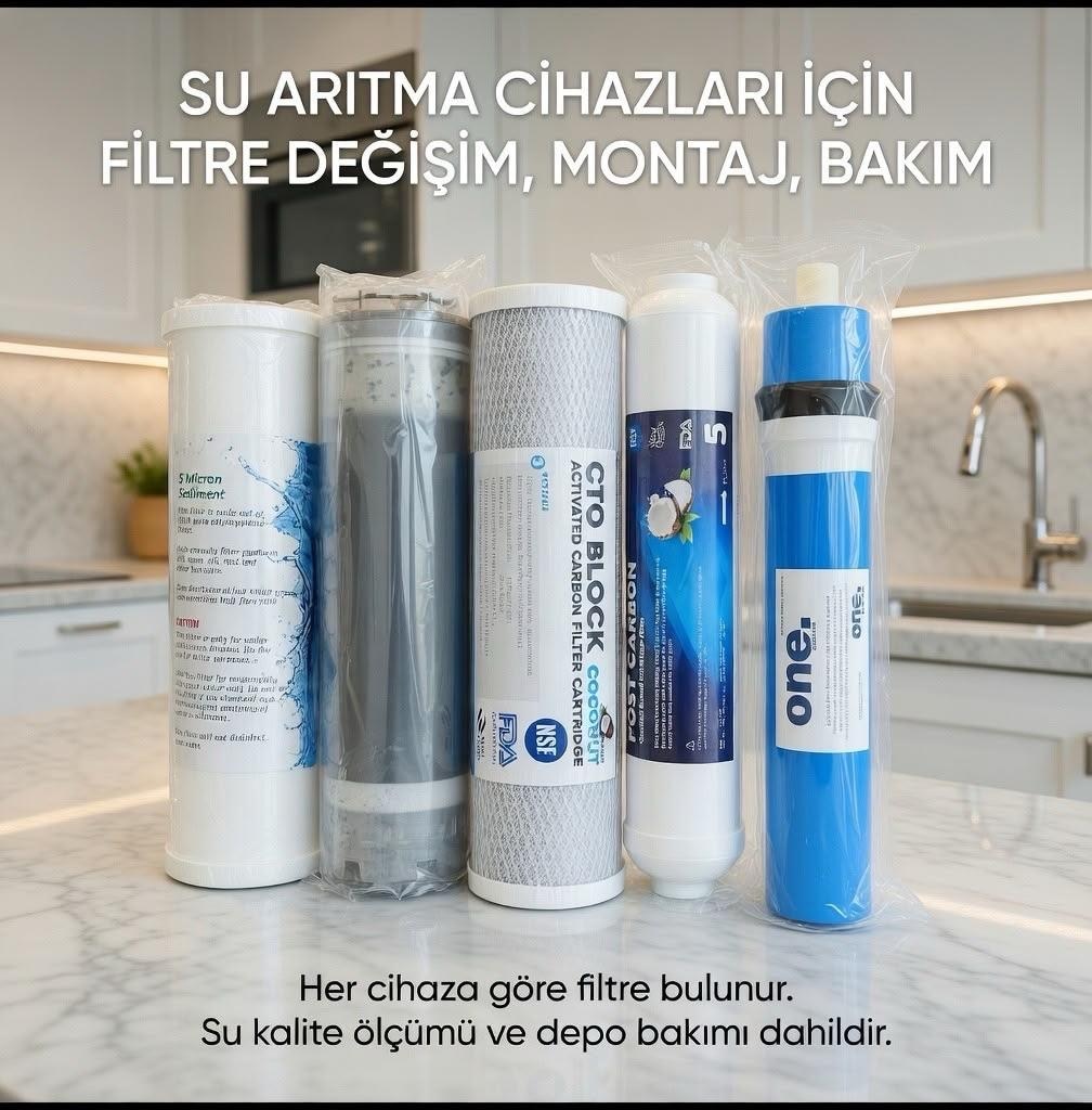 SU ARITMA CİHAZLARI FİLTRE DEĞİŞİMİ KAMPANYASI- MONTAJ DAHİL 1.700 TL. - 6