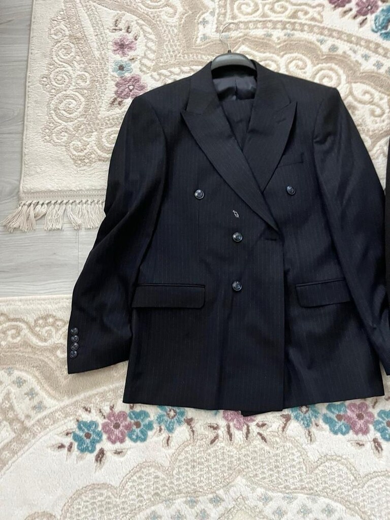 lacivert kruvaze takım elbise