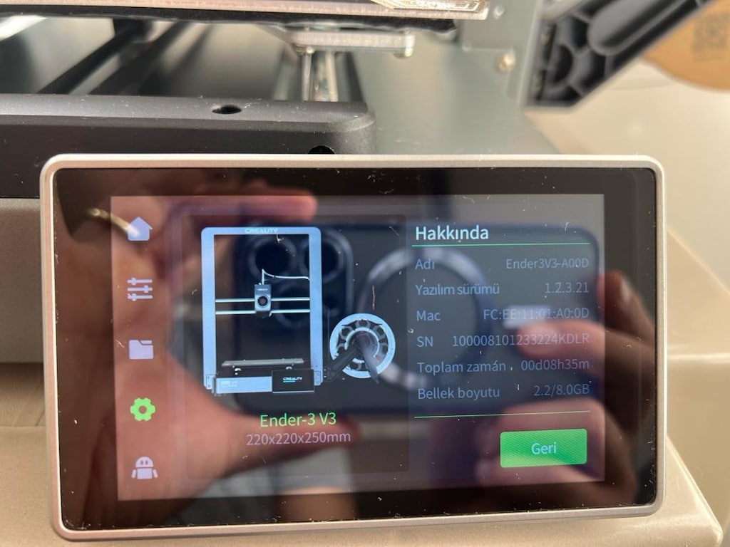 ACİL NAKİT İHTİYACI SATILIK Creality Ender-3 V3 CoreXZ 3D Yazıcı - 5