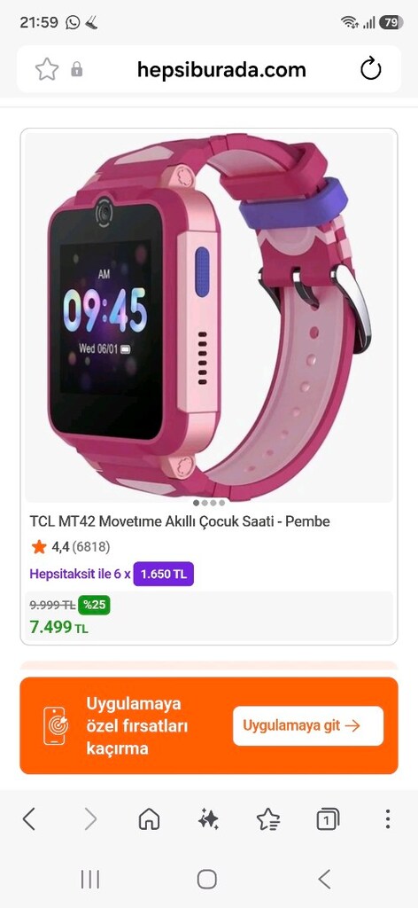 Akıllı saat çocuk - 9