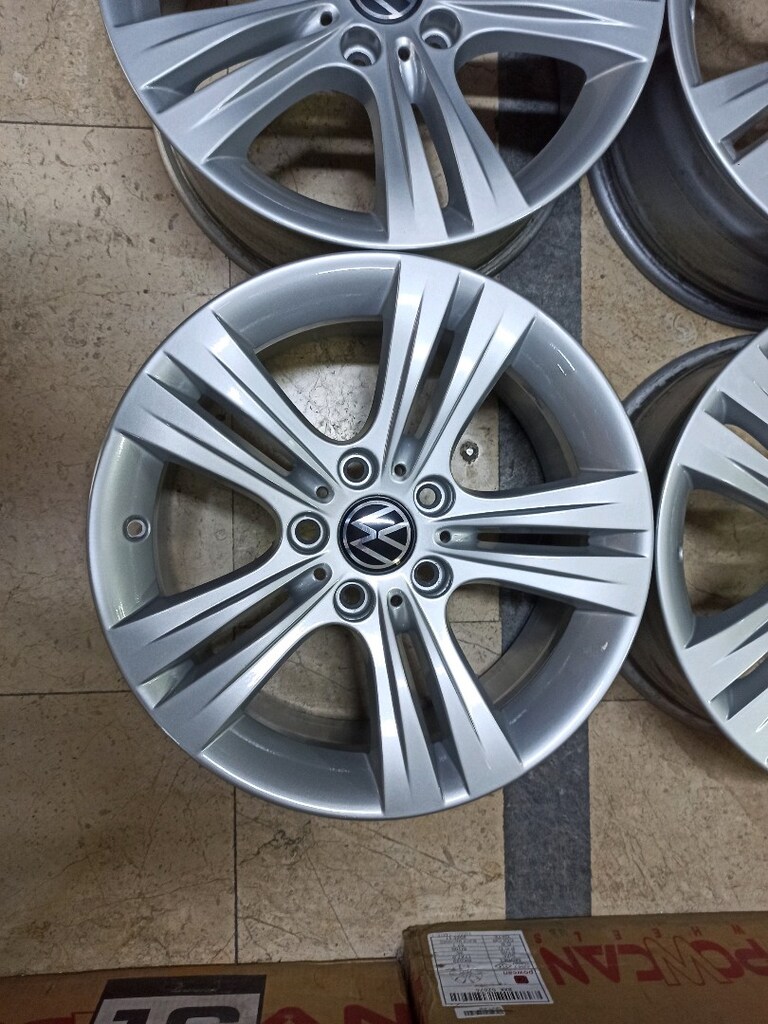 17 inç 5x120 VW Transporter jant takımı ORJİNAL 2.el - 4