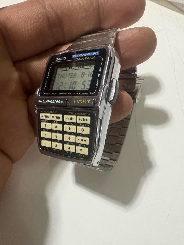 Casio data bank saat - 2