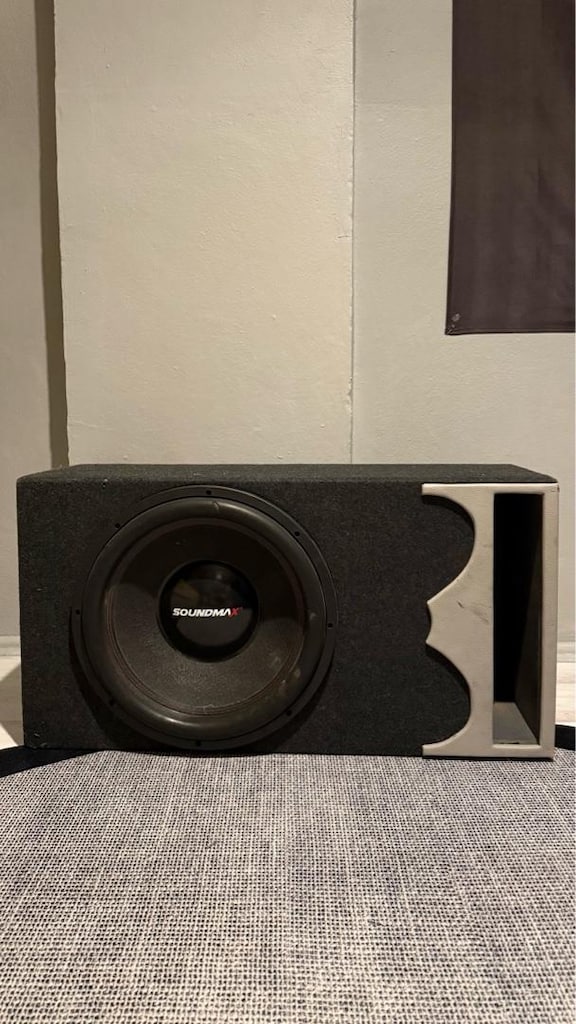 SOUNDMAX 38CM 1200RMS SP15 SPL BASS VE M ACOUSTIC 1500.1 MONO AMFİ