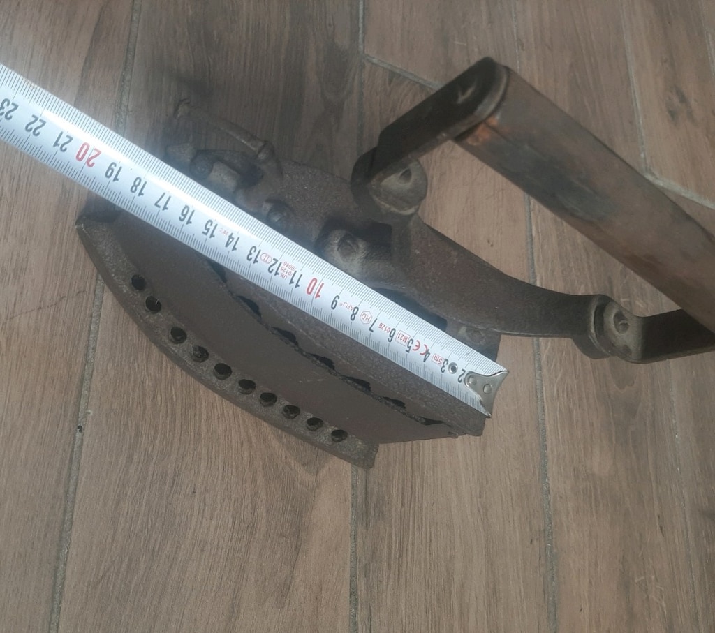 antika kömürlü ütü - 5
