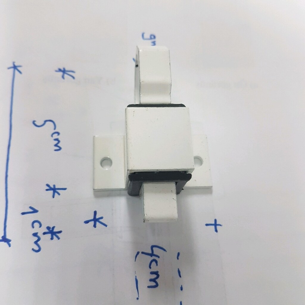 Ahşap, Pvc, Alüminyum, metal kapı pencere dış kilidi, tek taraflı, kar - 4