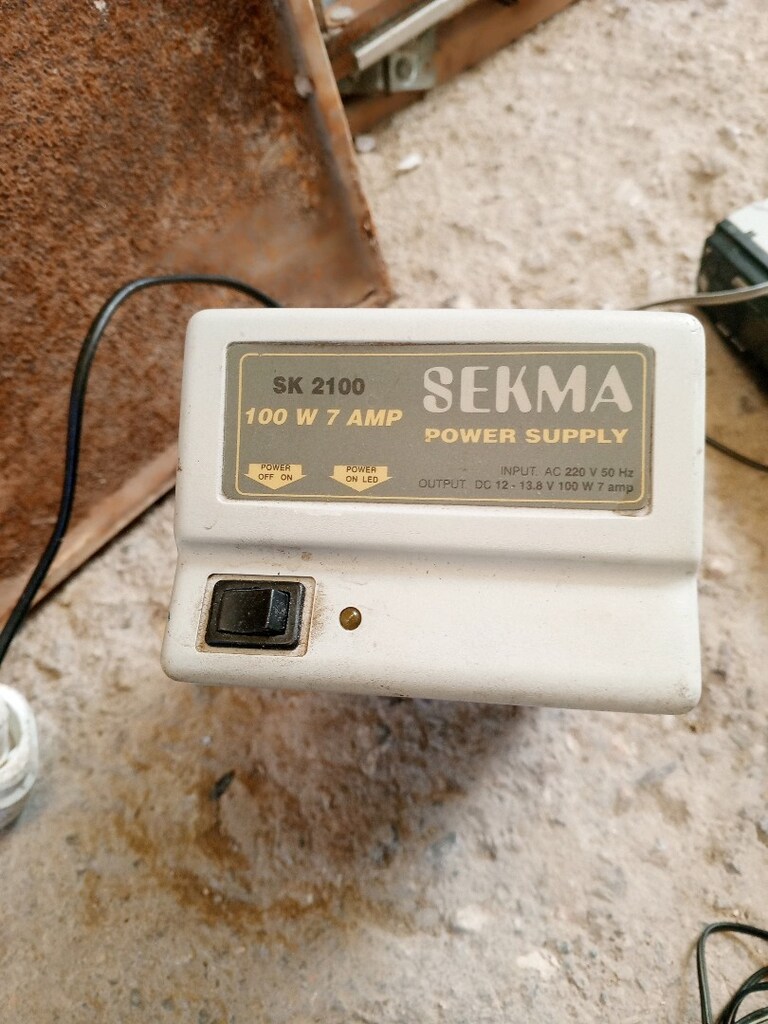 sekma sk 2100 100 w 7 amp adaptör sağlam pazarlık olur - 4